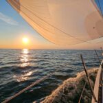 Detroit River brunch sail with skyline views