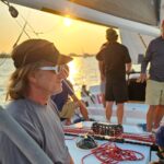Celebration sail with Detroit skyline views