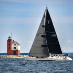 Corporate team building sail aboard HYDRA on the Detroit River
