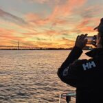 Private executive sailing charter aboard HYDRA on the Detroit River