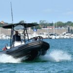 Close range regatta viewing aboard a RIB