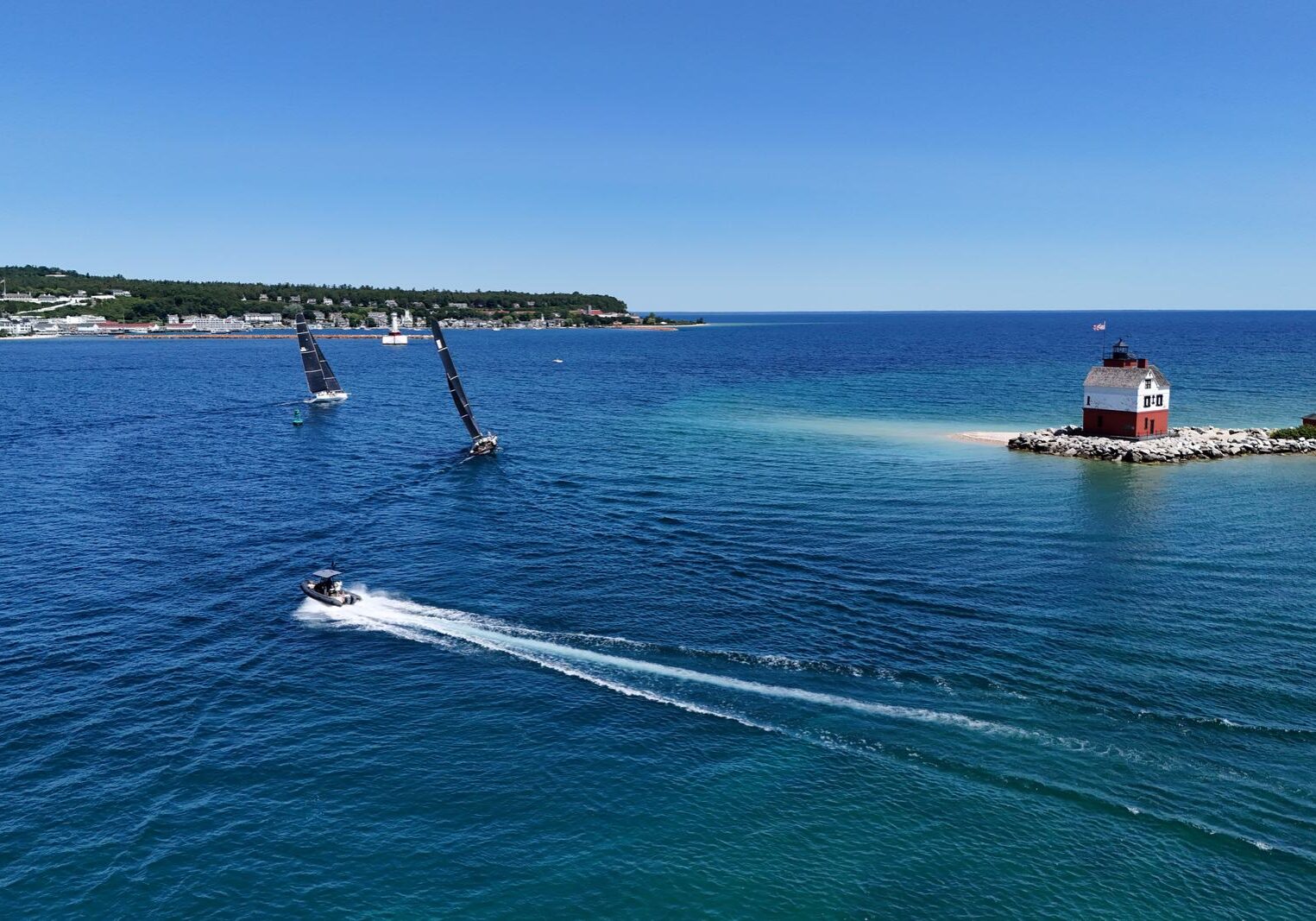 TRIDENT race charter for the Bayview Mackinac Race