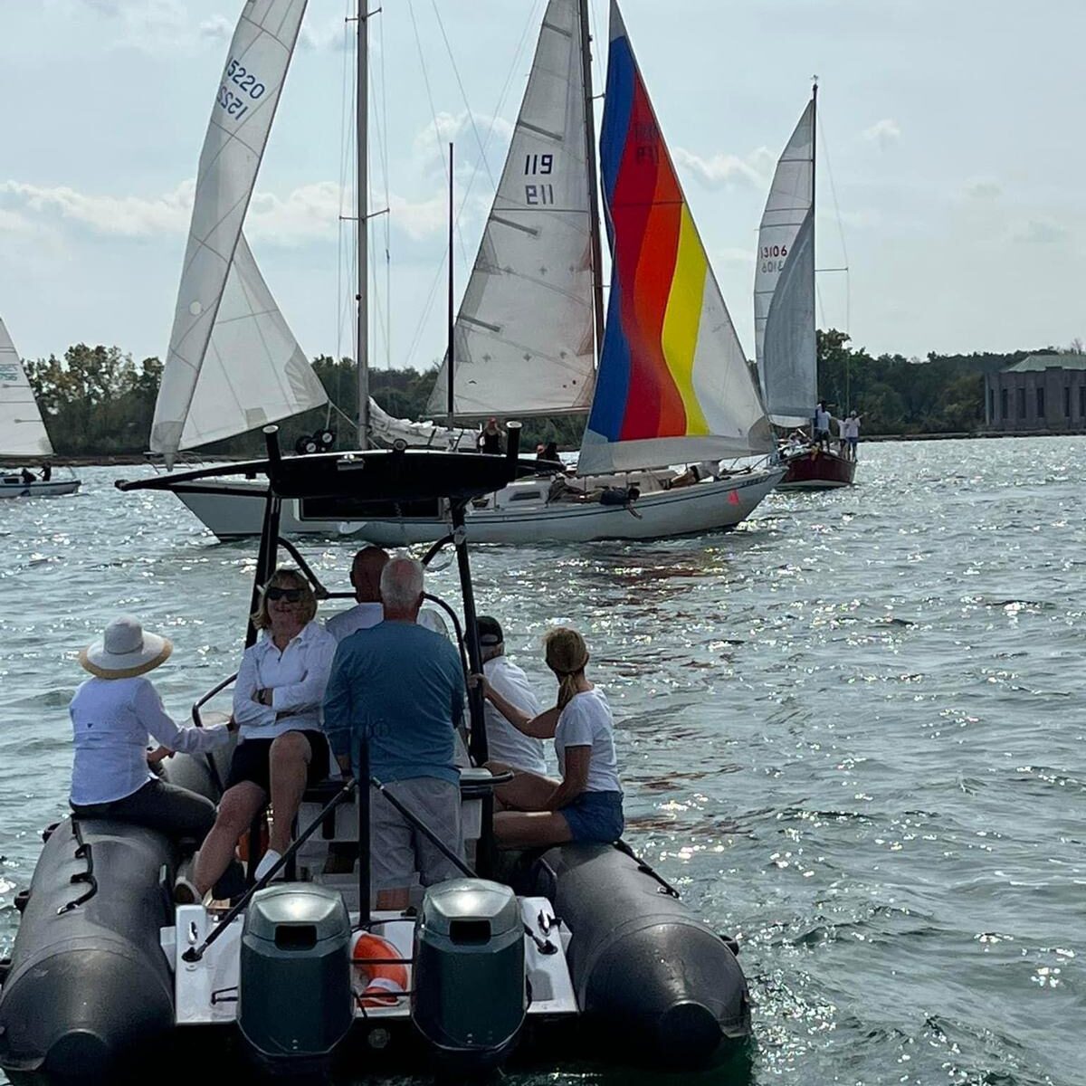 Summer water charter aboard SENTINEL in Detroit