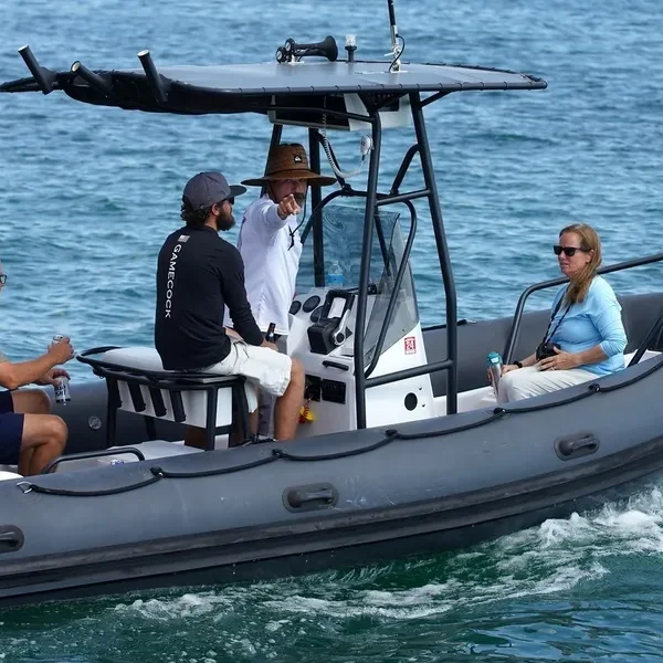 Detroit shoreline trip aboard SENTINEL RIB